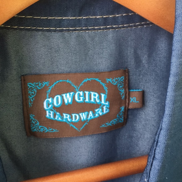 Cowgirl Hardware Dress w/ rhinestones XL -NWOT - Picture 3 of 7